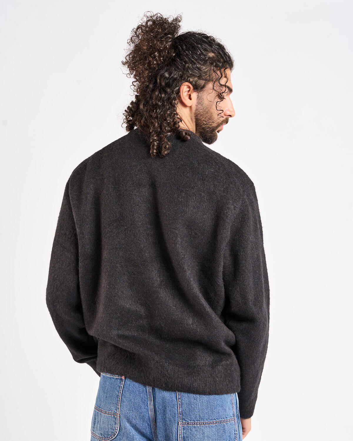 Thisisneverthat Heart Logo knit Sweater | TN253KKNPK10-DKN | AFEW